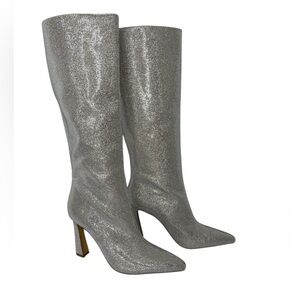 STEVE MADDEN Rhinestone Knee-High Boots Sz 8